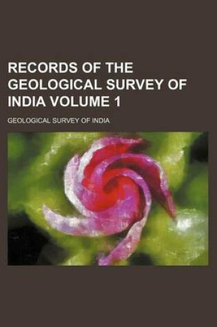 Cover of Records of the Geological Survey of India Volume 1