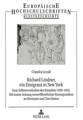 Book cover for Richard Lindner, Ein Emigrant in New York