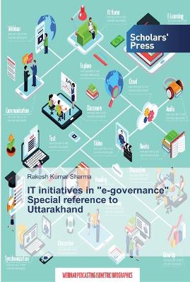 Book cover for IT initiatives in "e-governance" Special reference to Uttarakhand