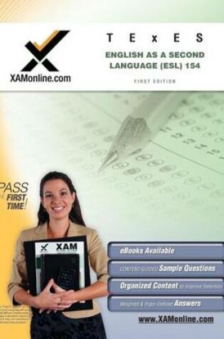 Cover of TExES English as a Second Language (ESL) 154 Teacher Certification Test Prep Study Guide