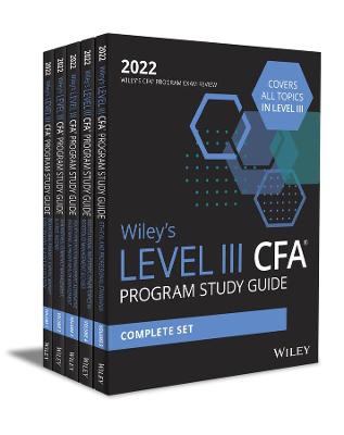 Book cover for Wiley′s Level III CFA Program Study Guide 2022