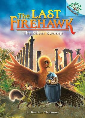 Book cover for The Golden Temple: A Branches Book (the Last Firehawk #9)