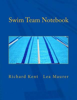 Book cover for Swim Team Notebook