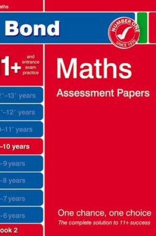 Cover of Bond Maths Assessment Papers in Maths 9-10 Years Book 2