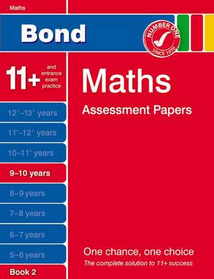 Book cover for Bond Maths Assessment Papers in Maths 9-10 Years Book 2