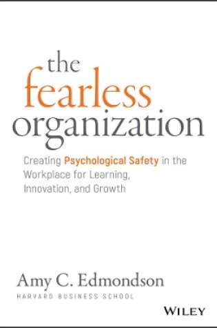 Cover of The Fearless Organization