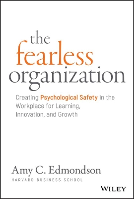 Book cover for The Fearless Organization