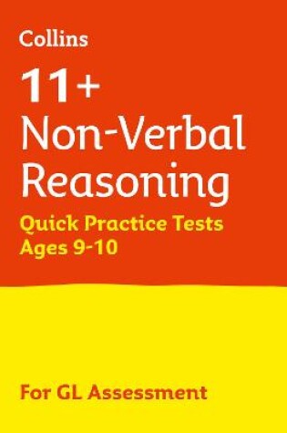 Cover of 11+ Non-Verbal Reasoning Quick Practice Tests Age 9-10 (Year 5)