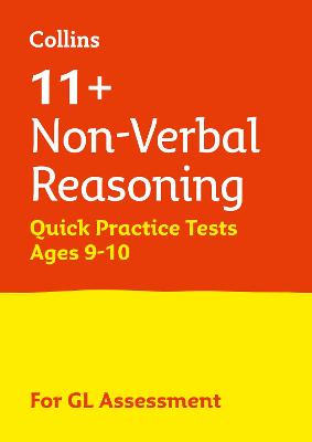 Book cover for 11+ Non-Verbal Reasoning Quick Practice Tests Age 9-10 (Year 5)