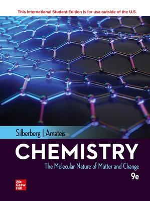 Book cover for ISE Chemistry: The Molecular Nature of Matter and Change