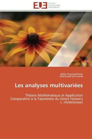 Cover of Les analyses multivariees