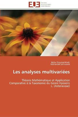 Book cover for Les analyses multivariees