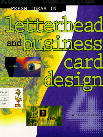 Book cover for Fresh Ideas in Letterhead and Business Card Design