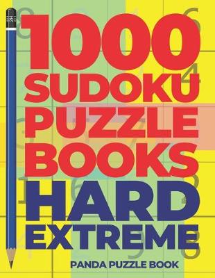 Book cover for 1000 Sudoku Puzzle Books Hard Extreme