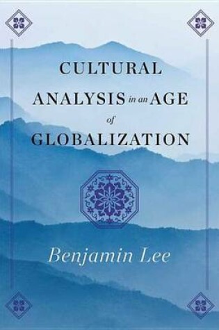 Cover of Cultural Analysis in an Age of Globalization