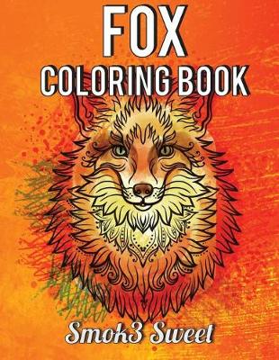 Book cover for Fox Coloring Book