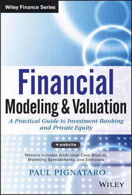 Cover of Financial Modeling and Valuation + Website – A Practical Guide to Investment Banking and Private Equity
