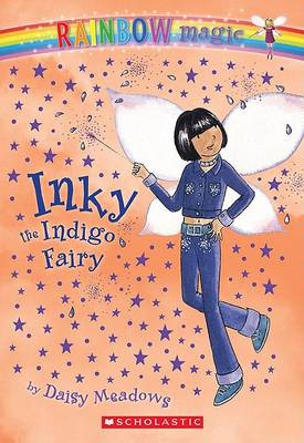 Book cover for Rainbow Magic #6: Inky the Indigo Fairy