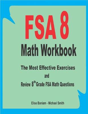 Book cover for FSA 8 Math Workbook