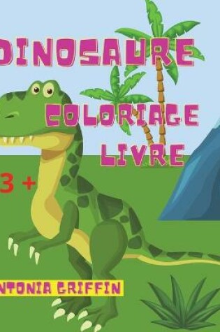 Cover of Livre de coloriage de dinosaures