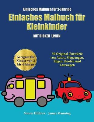 Book cover for Einfaches Malbuch fur 2-Jahrige