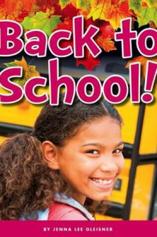 Cover of Back to School!