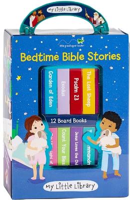 Cover of My Little Library: Bedtime Bible Stories (12 Board Books)