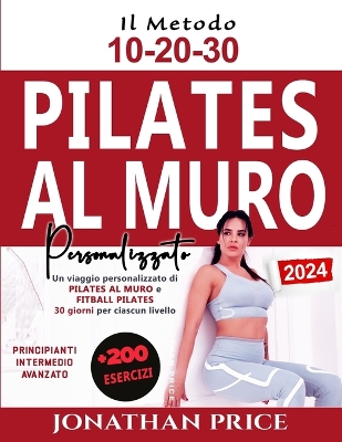 Book cover for Pilates al Muro e Fitball Pilates