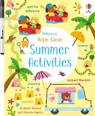 Cover of Wipe-Clean Summer Activities