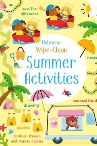 Cover of Wipe-Clean Summer Activities