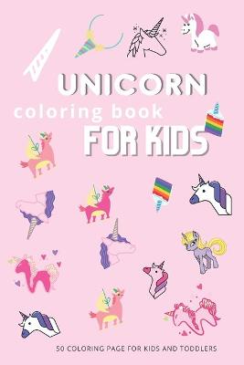 Cover of Unicorn coloring book