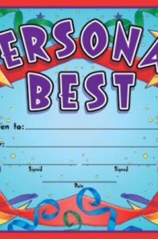 Cover of Personal Best Fit-In-A-Frame Award