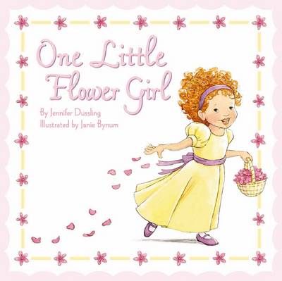 Book cover for One Little Flower Girl