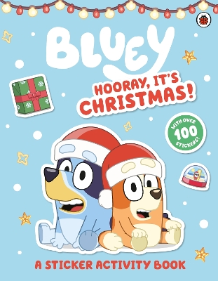 Book cover for Hooray It's Christmas Sticker Activity