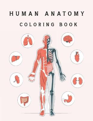 Book cover for Human Anatomy Coloring book