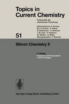 Book cover for Silicon Chemistry 2