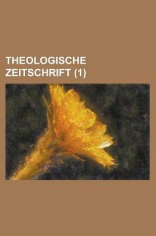 Cover of Theologische Zeitschrift (1)
