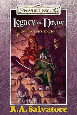 Book cover for The Legacy of the Drow