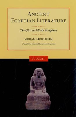 Book cover for Ancient Egyptian Literature, Volume I