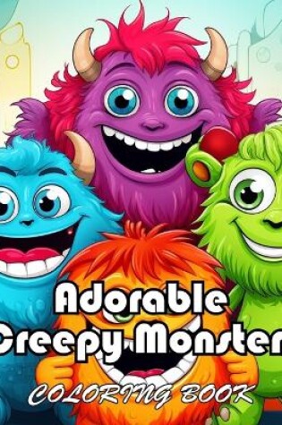 Cover of Adorable Creepy Monsters Coloring Book