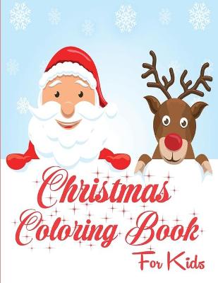 Book cover for Christmas Coloring Book for Kids