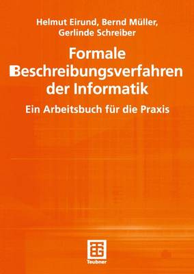 Cover of Formale Beschreibungsverfahren der Informatik