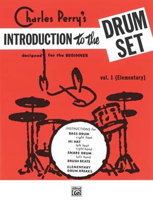 Book cover for Introduction to the Drum Set, Book 1