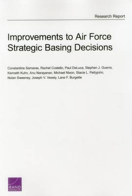 Book cover for Improvements to Air Force Strategic Basing Decisions