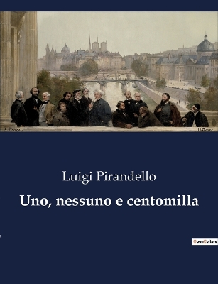 Book cover for Uno, nessuno e centomilla