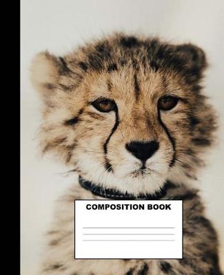 Book cover for Cheetah Composition Book