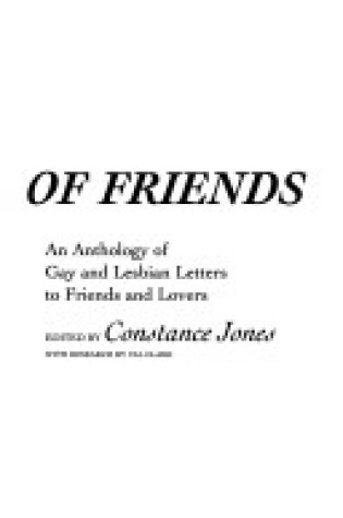 Cover of The Love of Friends