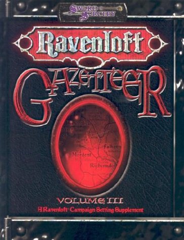 Cover of Ravenloft Gazeteer