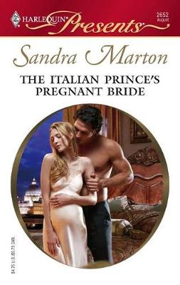 Book cover for The Italian Prince's Pregnant Bride