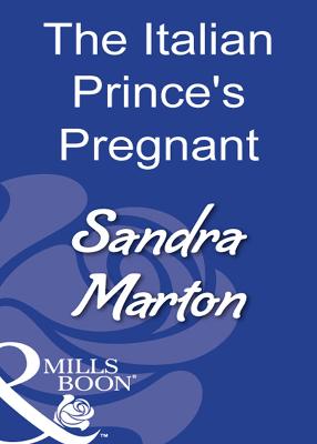 Book cover for The Italian Prince's Pregnant Bride